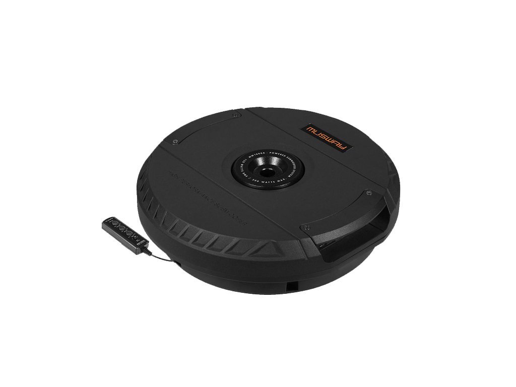 SET - aktivní subwoofer do rezervy - Volkswagen Polo (2009-2017)