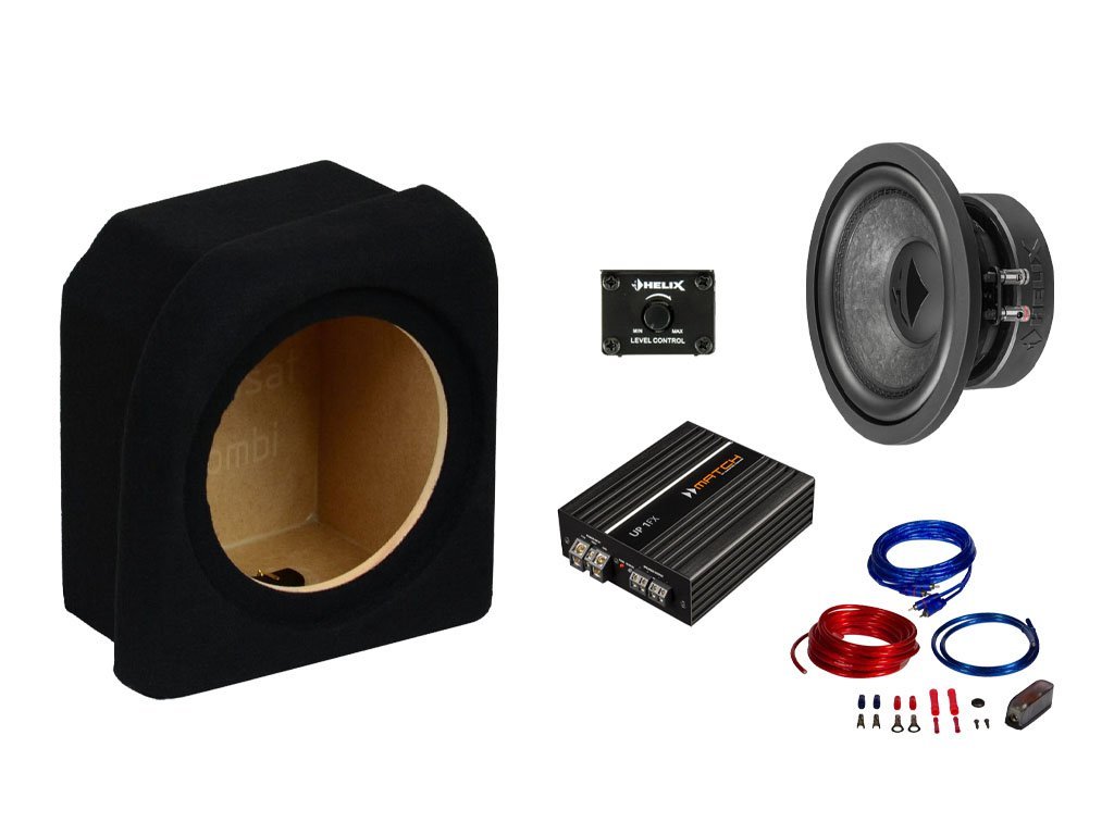 SET - subwoofer na míru Volkswagen Passat B5 a B5.5 (1998-2006) kombi- Helix10