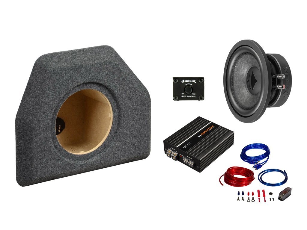 SET - subwoofer na míru Volkswagen Passat B6 a B7 (2006-2014) sedan- Helix10