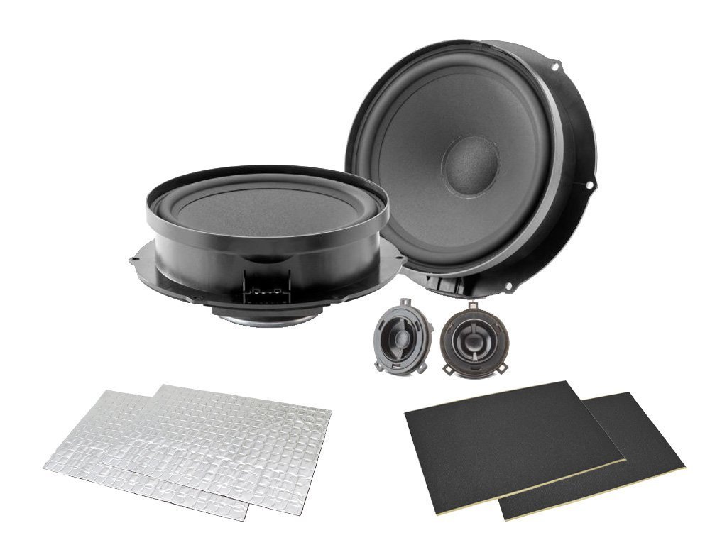SET - přední reproduktory do Volkswagen Caddy III (2003-) - Focal IS VW 180